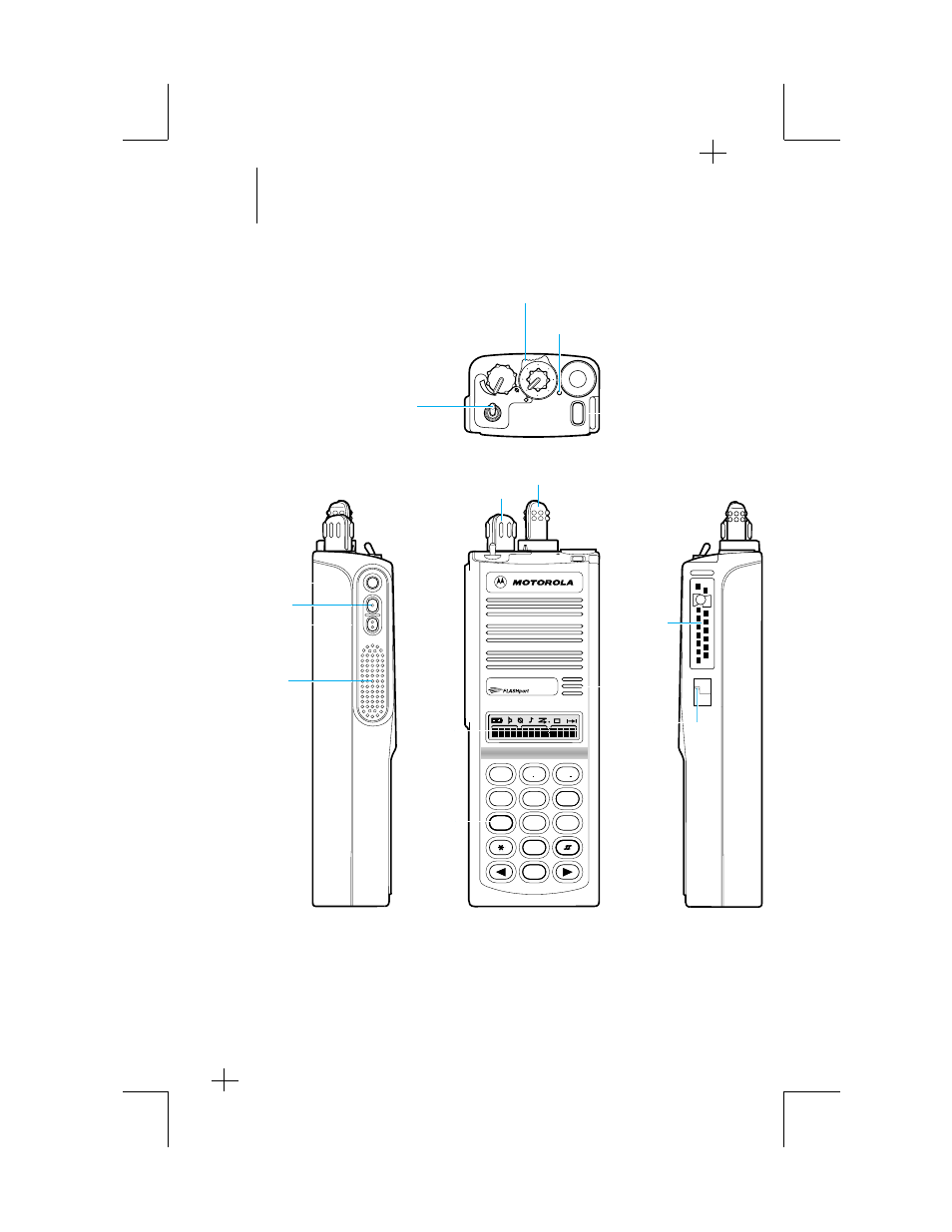 9getting started (cont.), Mts 2000 iii radio | Motorola III User Manual | Page 10 / 127