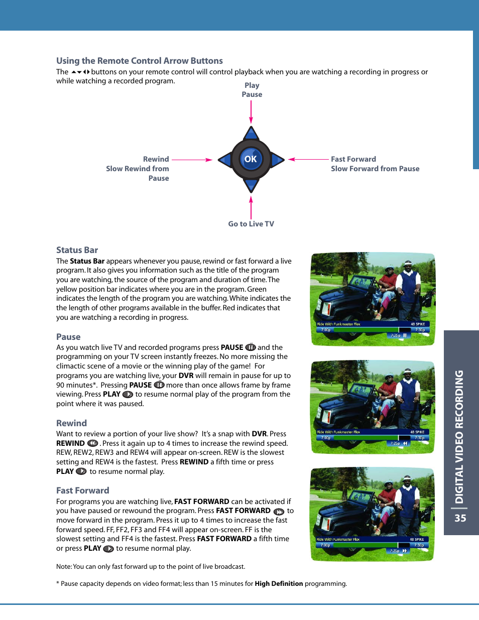 Search yellow highlight, Search, Guide tip | Motorola DCT6412 User Manual | Page 37 / 50