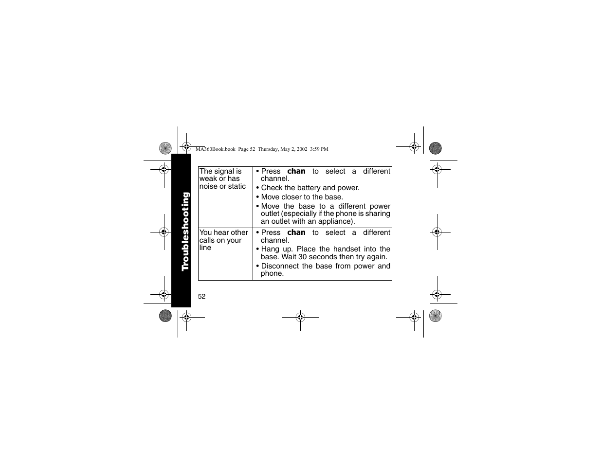 Motorola MA360 User Manual | Page 56 / 68