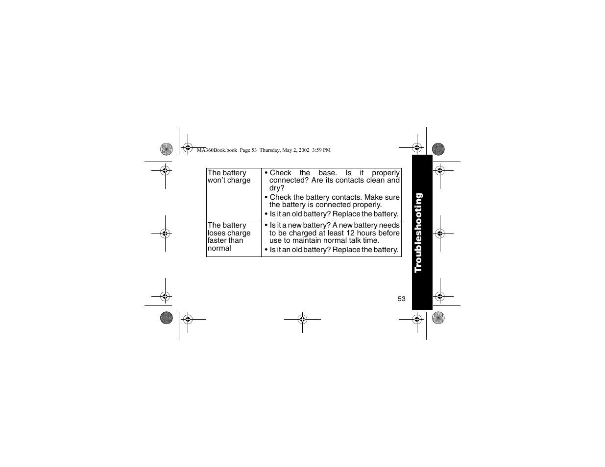 Motorola MA360 User Manual | Page 57 / 68