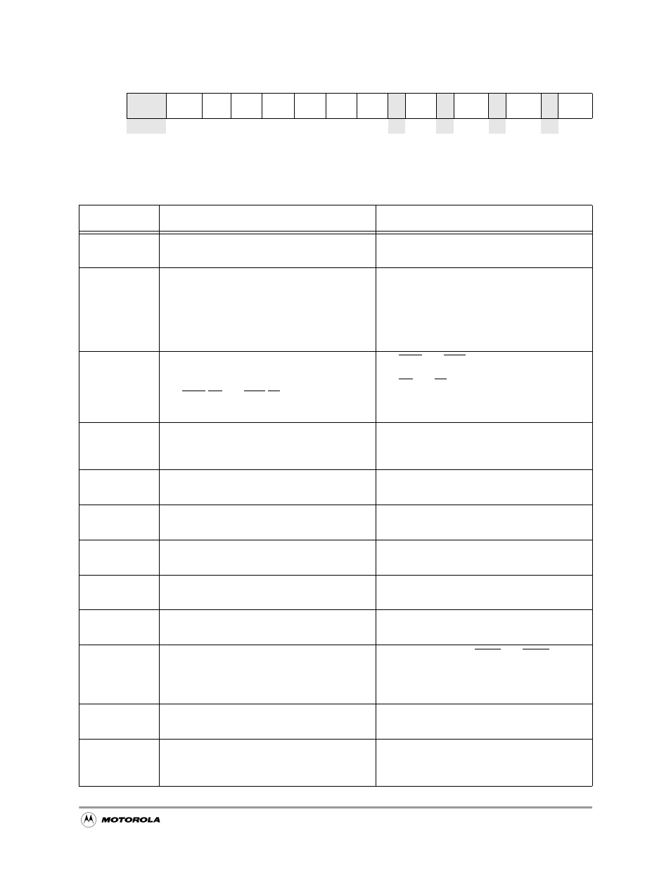 Table 6-12, Chip-select control register 1 description -17 | Motorola MC68VZ328 User Manual | Page 105 / 376