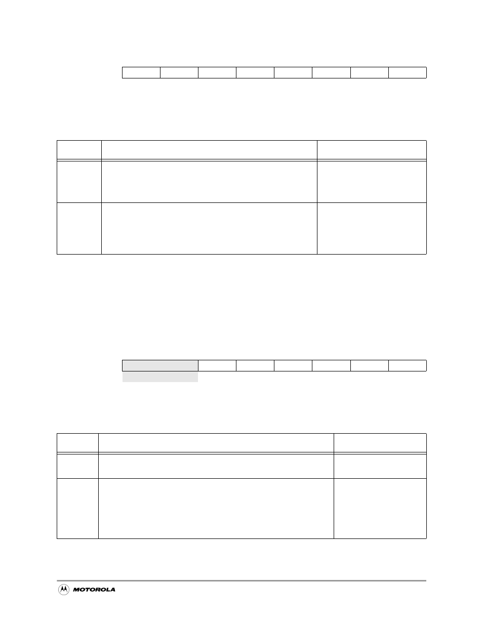 12 lcd pixel clock divider register, Lcd pixel clock divider register -17, Table 8-12 | Lacd rate control register description -17, Table 8-13, Lcd pixel clock divider register description -17, Lacdrc lacd rate control register 0x(ff)fffa23 | Motorola MC68VZ328 User Manual | Page 145 / 376