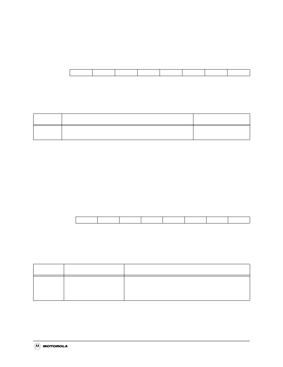 1 port a direction register, 2 port a data register, Port a direction register -7 | Port a data register -7, Table 10-4, Port a direction register description -7, Table 10-5, Port a data register description -7, Padir port a direction register 0x(ff)fff400, Padata port a data register 0x(ff)fff401 | Motorola MC68VZ328 User Manual | Page 177 / 376