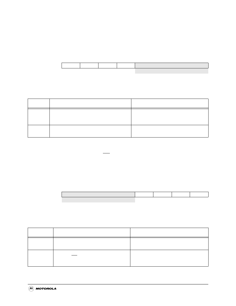 5 port d select register, 6 port d polarity register, Port d select register -19 | Port d polarity register -19, Table 10-21, Port d select register description -19, Table 10-22, Port d polarity register description -19, Pdsel port d select register 0x(ff)fff41b, Pdpol port d polarity register 0x(ff)fff41c | Motorola MC68VZ328 User Manual | Page 189 / 376