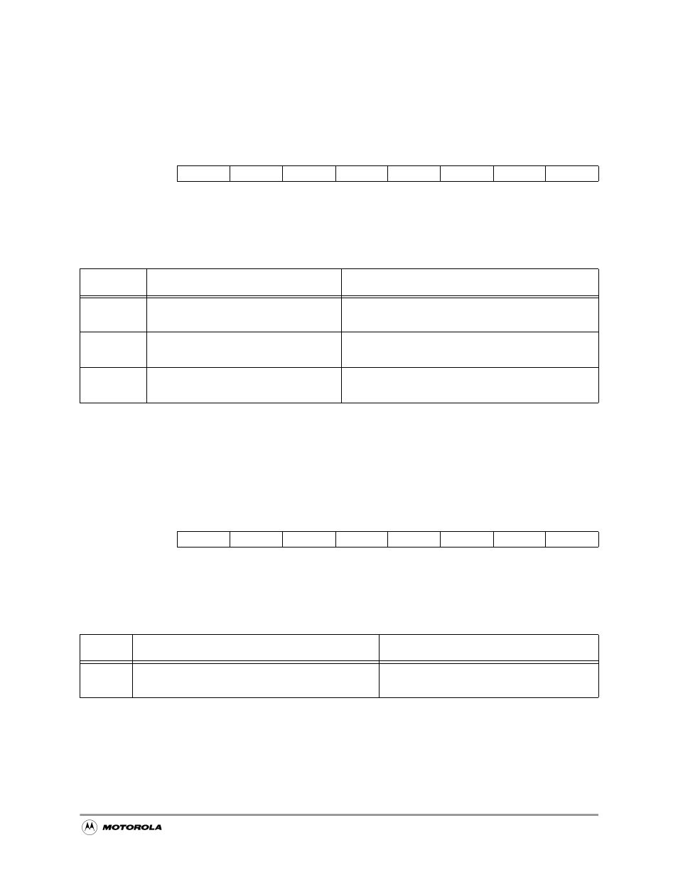 4 port f pull-up/pull-down enable register, 5 port f select register, Port f pull-up/pull-down enable register -27 | Port f select register -27, Table 10-34, Table 10-35, Port f select register description -27, Pfsel port f select register 0x(ff)fff42b | Motorola MC68VZ328 User Manual | Page 197 / 376