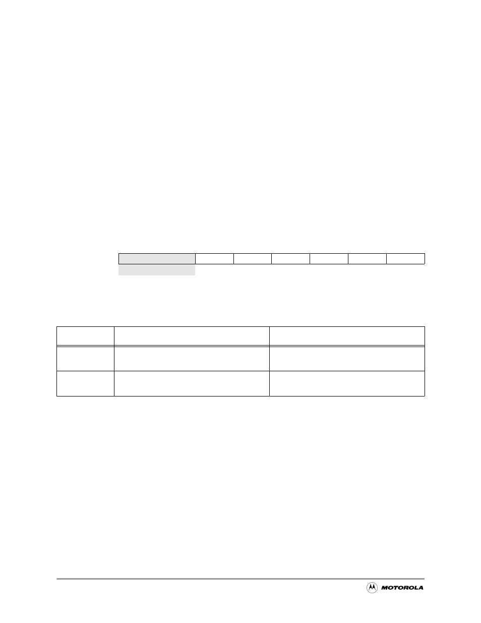 8 port g registers, 1 port g direction register, 2 port g data register | Port g registers -28, Port g direction register -28, Port g data register -28, Table 10-36, Port g direction register description -28, Pgdir port g direction register 0x(ff)fff430 | Motorola MC68VZ328 User Manual | Page 198 / 376