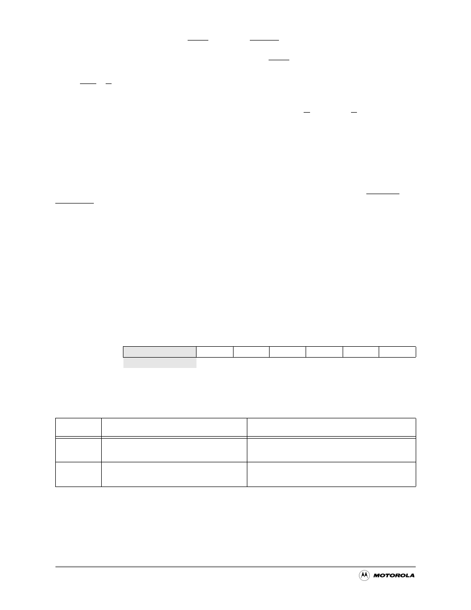 4 port g operational considerations, 5 port g pull-up enable register, 6 port g select register | Port g operational considerations -30, Port g pull-up enable register -30, Port g select register -30, Table 10-39, Port g pull-up enable register description -30, Pgpuen port g pull-up enable register 0x(ff)fff432 | Motorola MC68VZ328 User Manual | Page 200 / 376