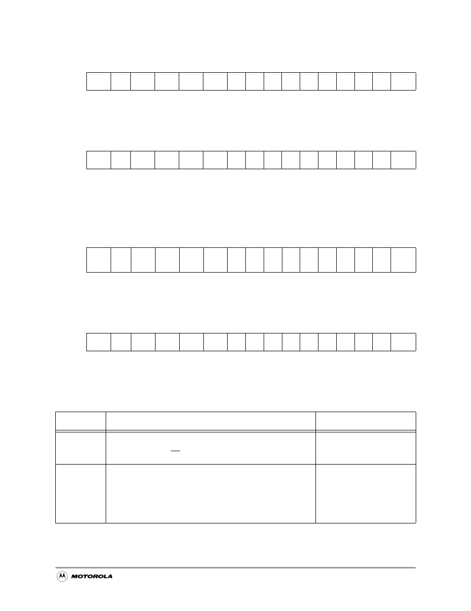Table 16-1 | Motorola MC68VZ328 User Manual | Page 297 / 376