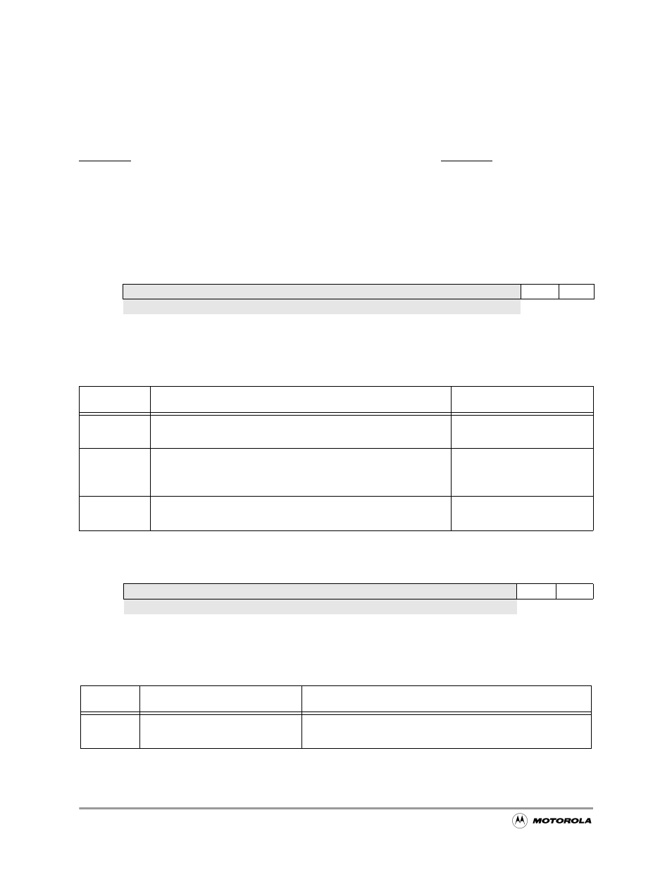 Table 16-2, Ice module control compare register description -6, Table 16-3 | Ice control mask register description -6 | Motorola MC68VZ328 User Manual | Page 298 / 376