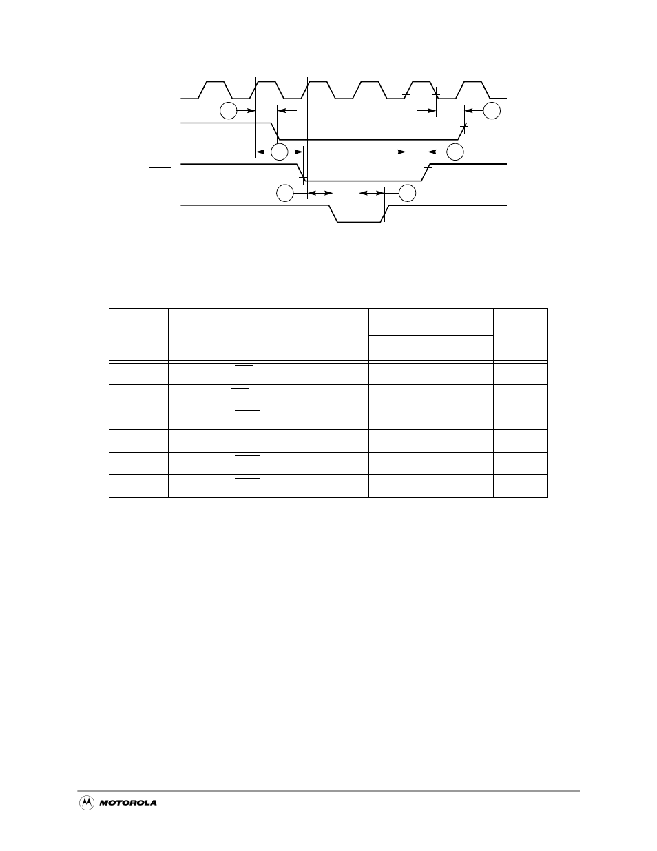 2 chip-select read cycle timing, Chip-select read cycle timing -3, Figure 19-1 | Table 19-3 | Motorola MC68VZ328 User Manual | Page 319 / 376