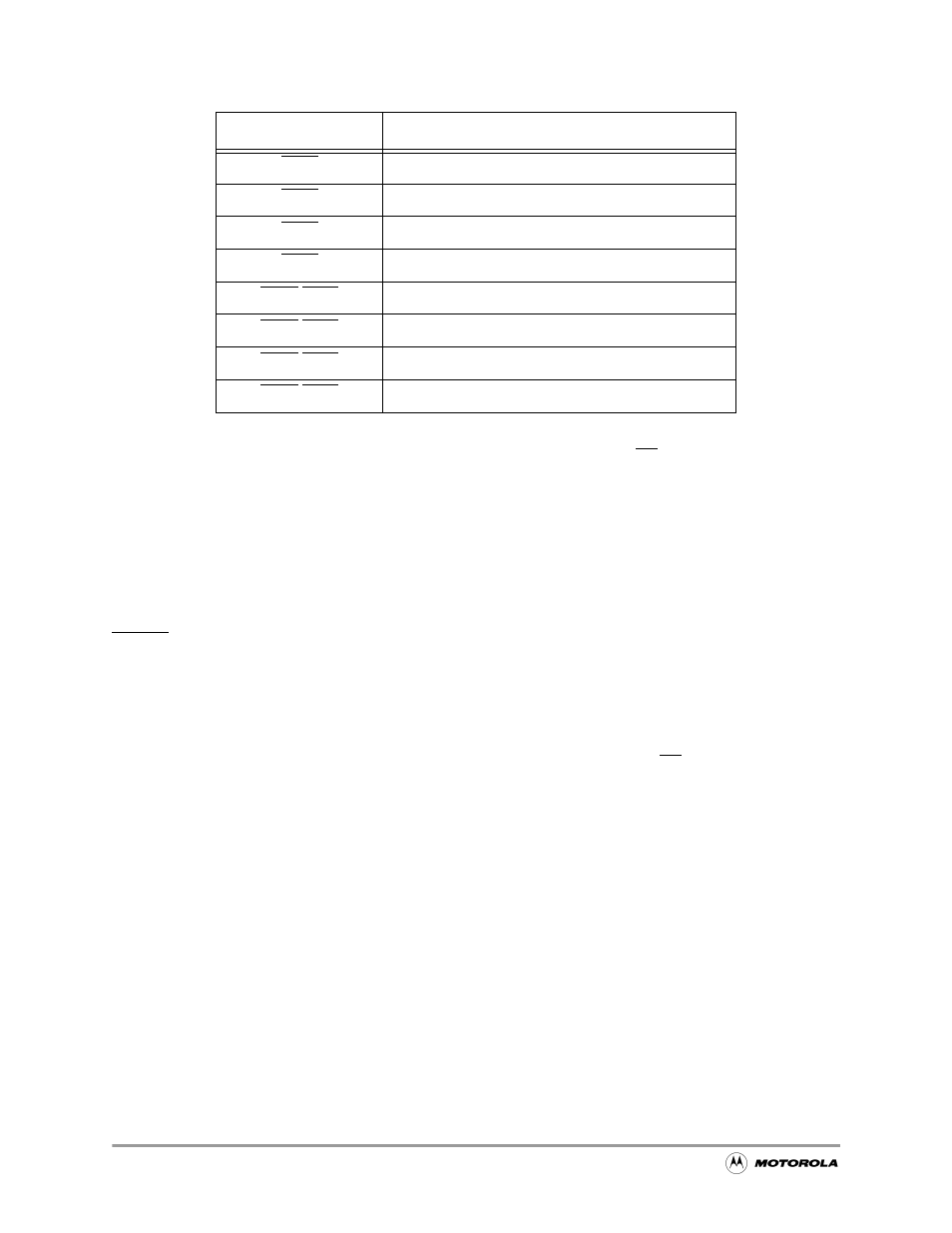 2 chip-select operation, 1 memory protection, Chip-select operation -2 | Table 6-1, Chip-select and memory types -2 | Motorola MC68VZ328 User Manual | Page 90 / 376