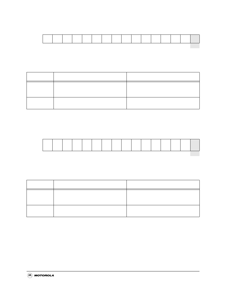 Table 6-3, Table 6-4 | Motorola MC68VZ328 User Manual | Page 93 / 376