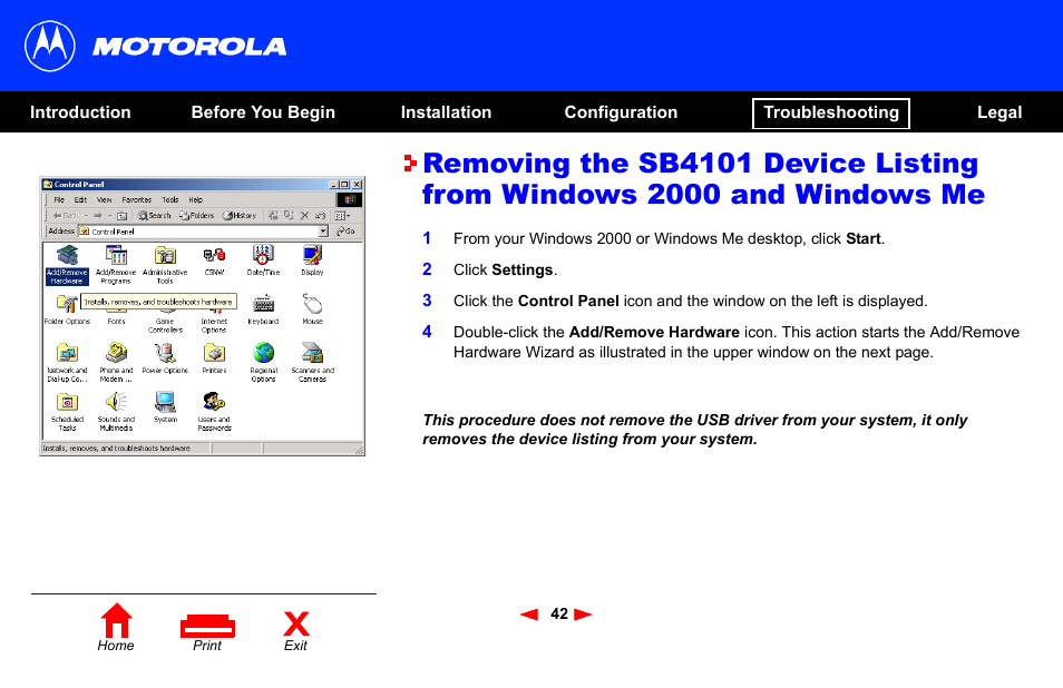 Motorola SB4101 User Manual | Page 49 / 65