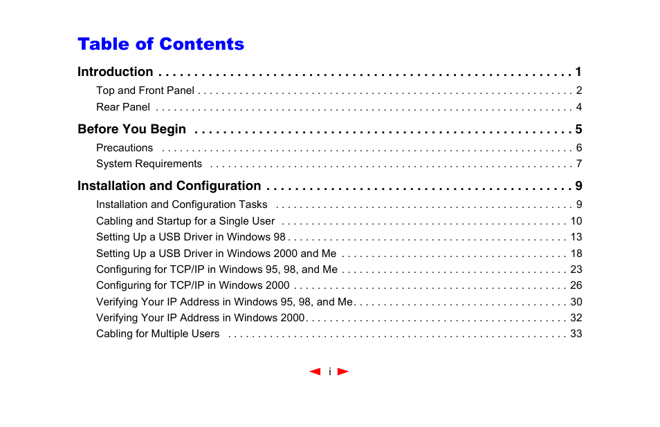 Motorola SB4101 User Manual | Page 6 / 65