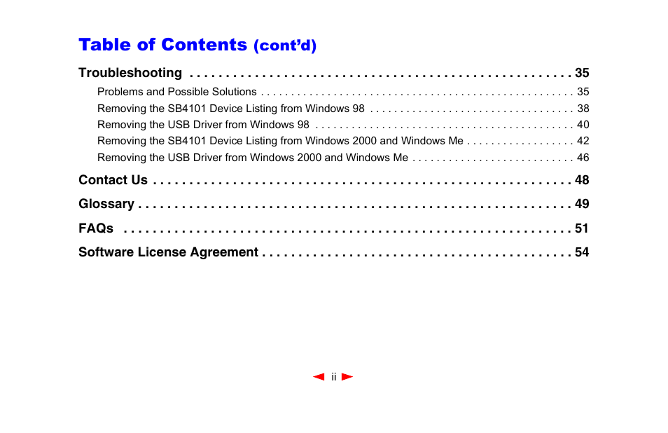 Motorola SB4101 User Manual | Page 7 / 65