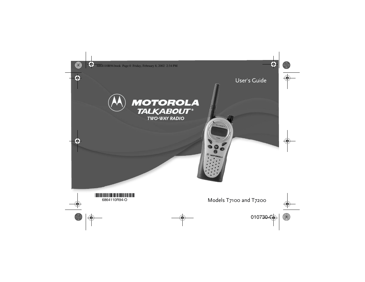 Motorola T7200 User Manual | 66 pages