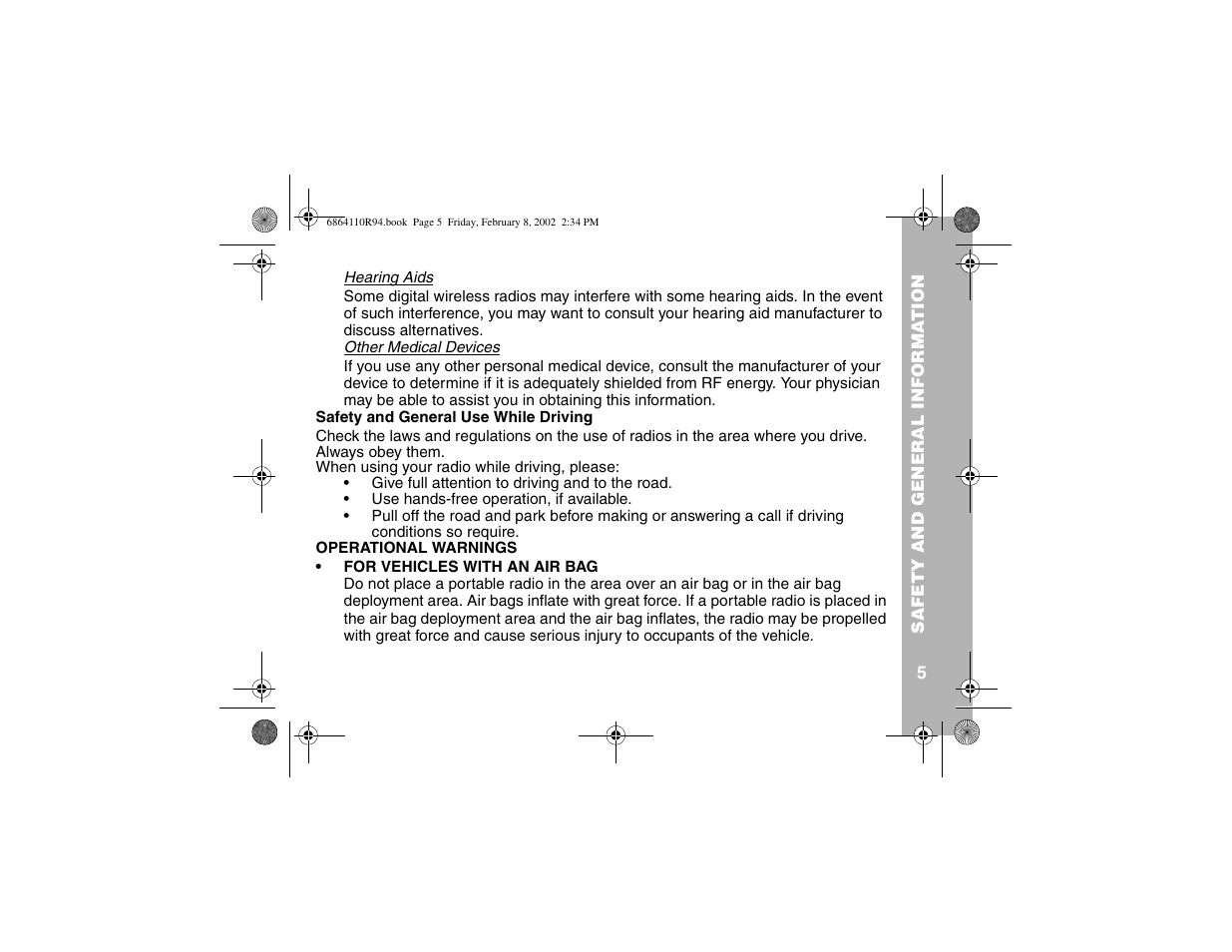 Motorola T7200 User Manual | Page 10 / 66