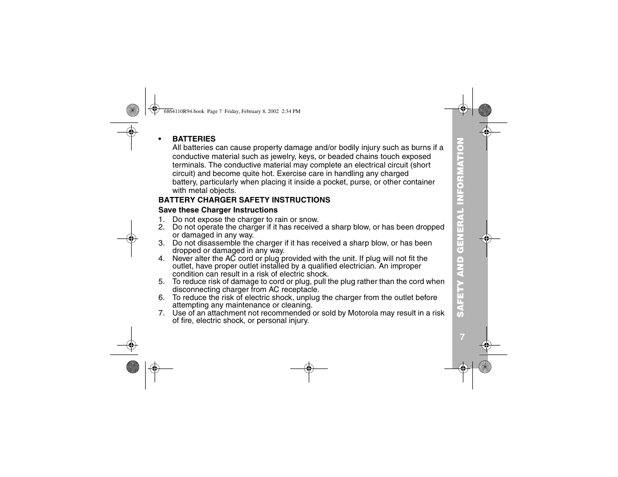 Motorola T7200 User Manual | Page 12 / 66