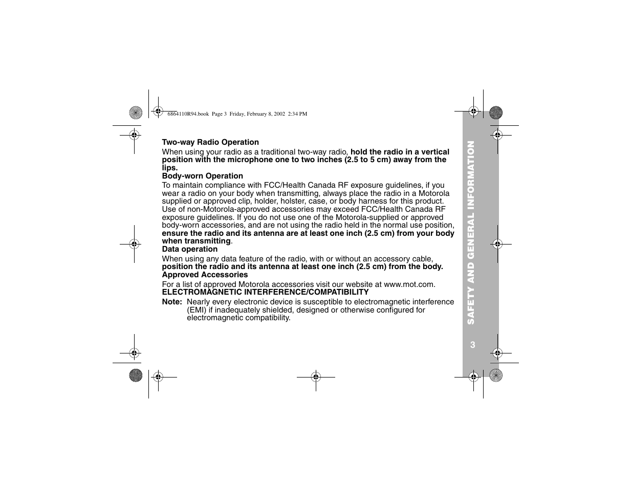 Motorola T7200 User Manual | Page 8 / 66