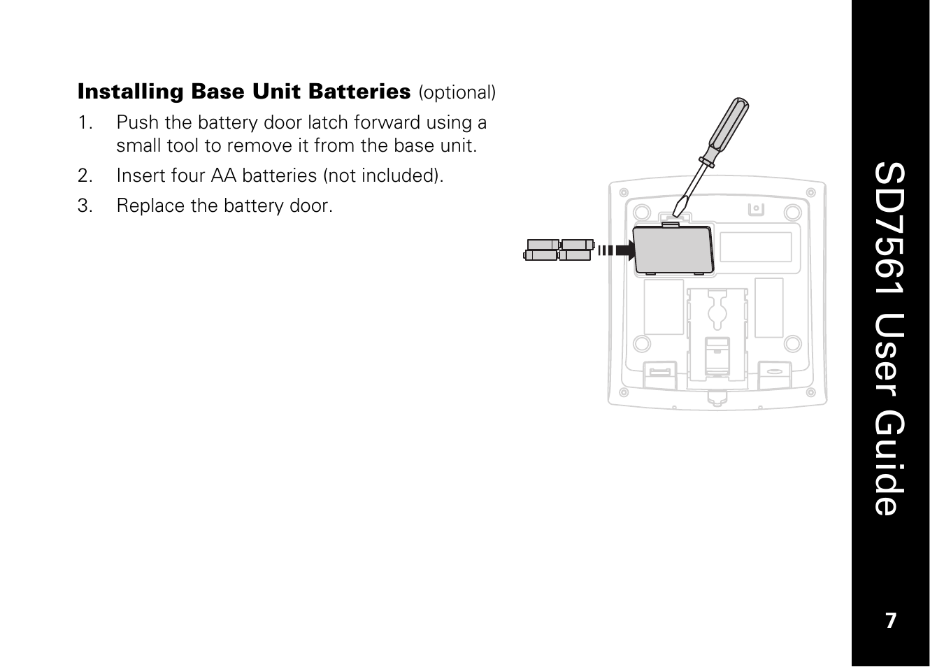 Sd7561 user guide | Motorola SD7561 User Manual | Page 19 / 60
