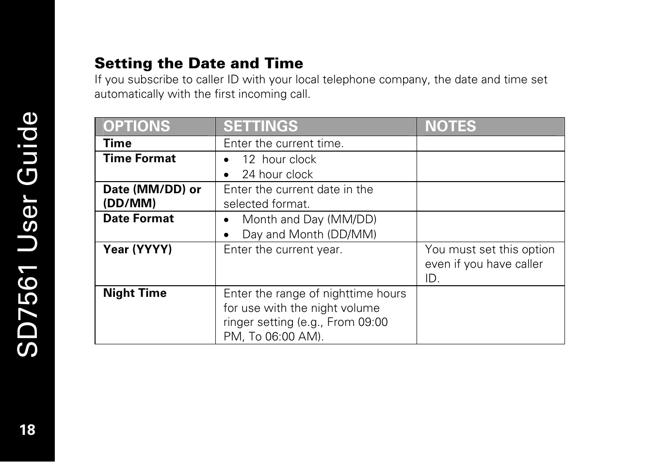 Sd7561 user guide | Motorola SD7561 User Manual | Page 30 / 60