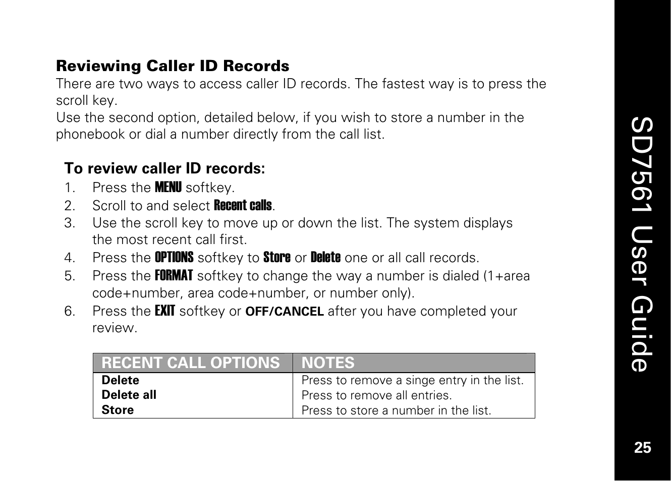 Sd7561 user guide | Motorola SD7561 User Manual | Page 37 / 60