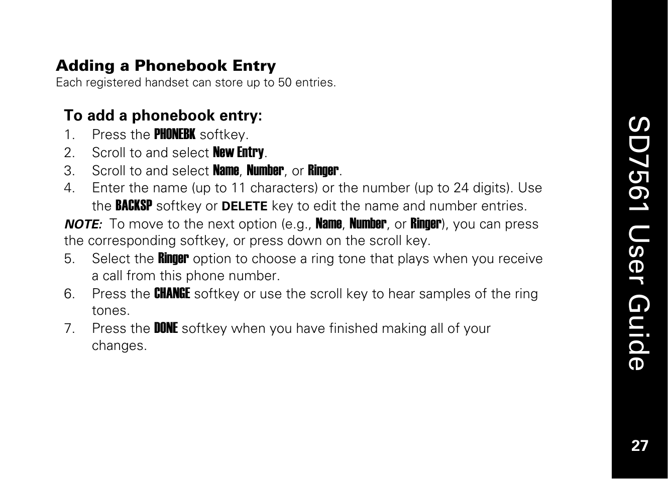 Sd7561 user guide | Motorola SD7561 User Manual | Page 39 / 60