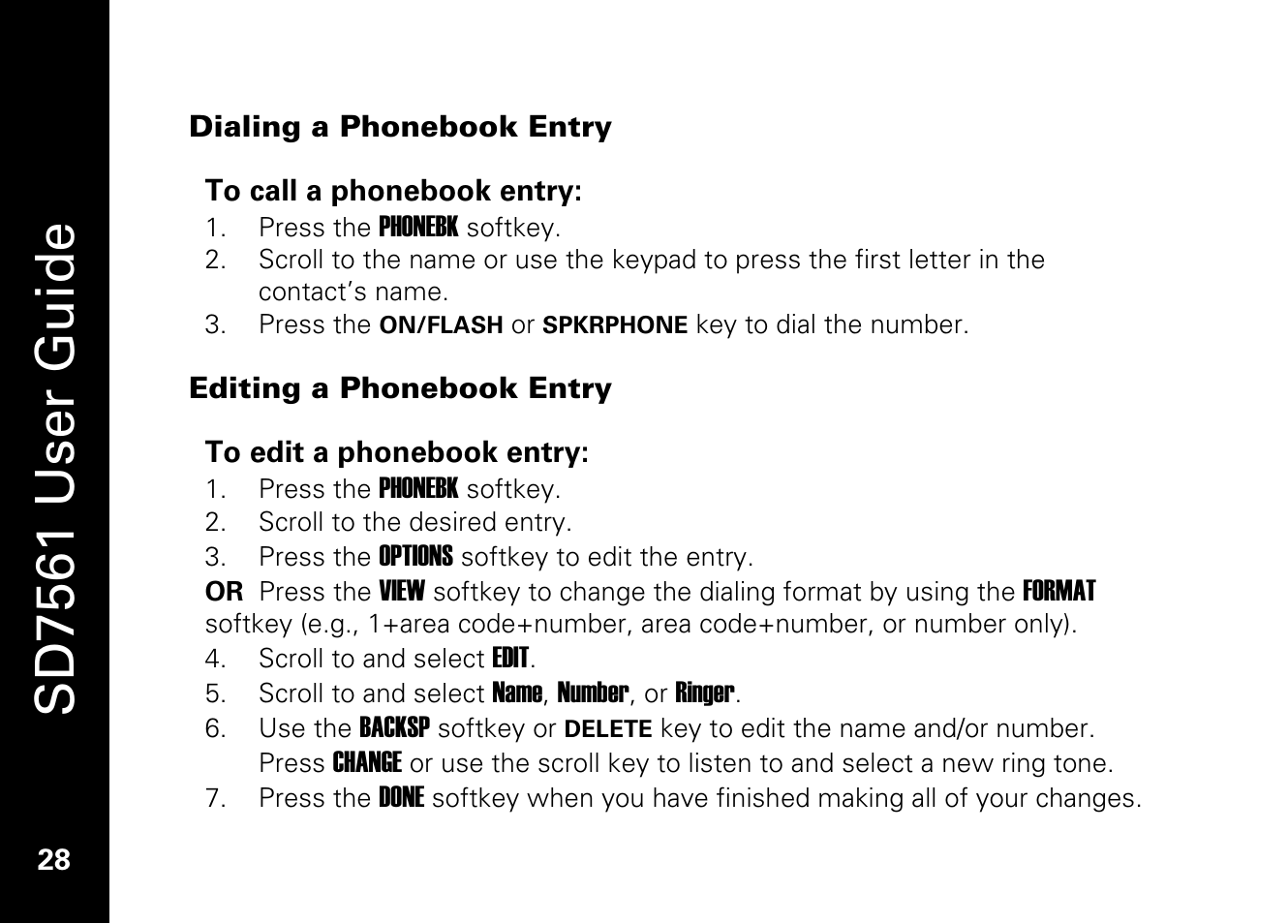 Sd7561 user guide | Motorola SD7561 User Manual | Page 40 / 60