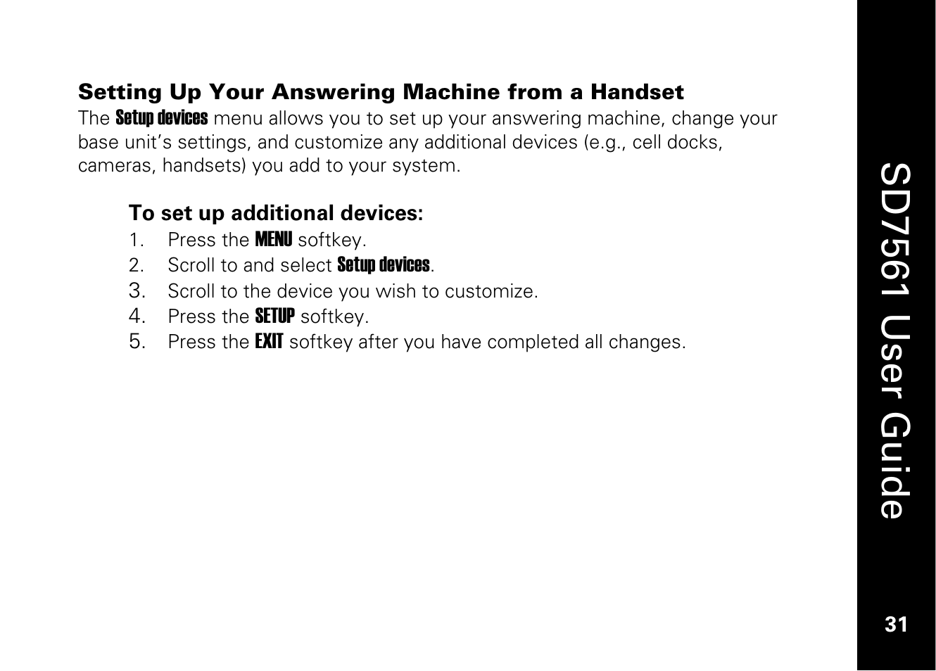 Sd7561 user guide | Motorola SD7561 User Manual | Page 43 / 60