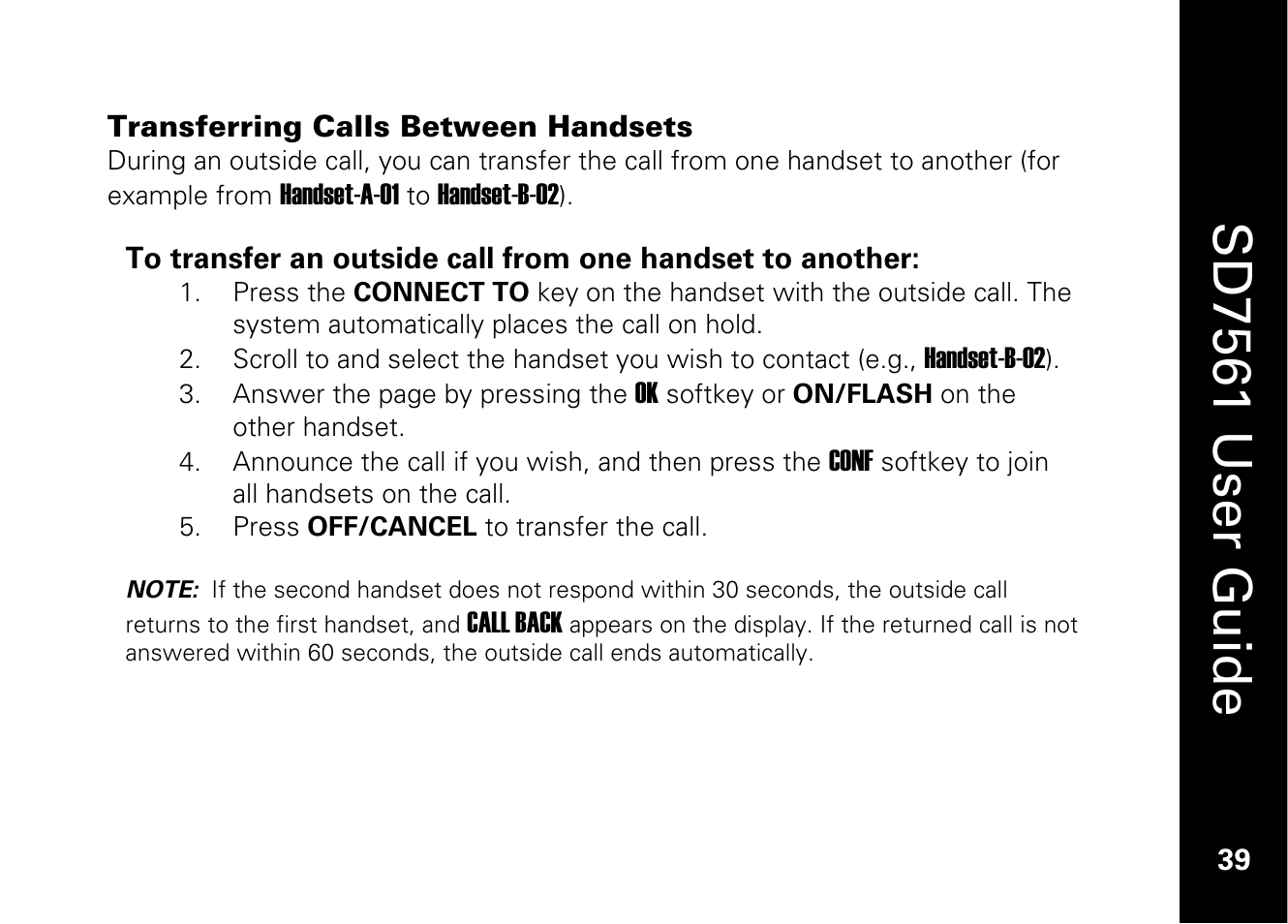 Sd7561 user guide | Motorola SD7561 User Manual | Page 51 / 60