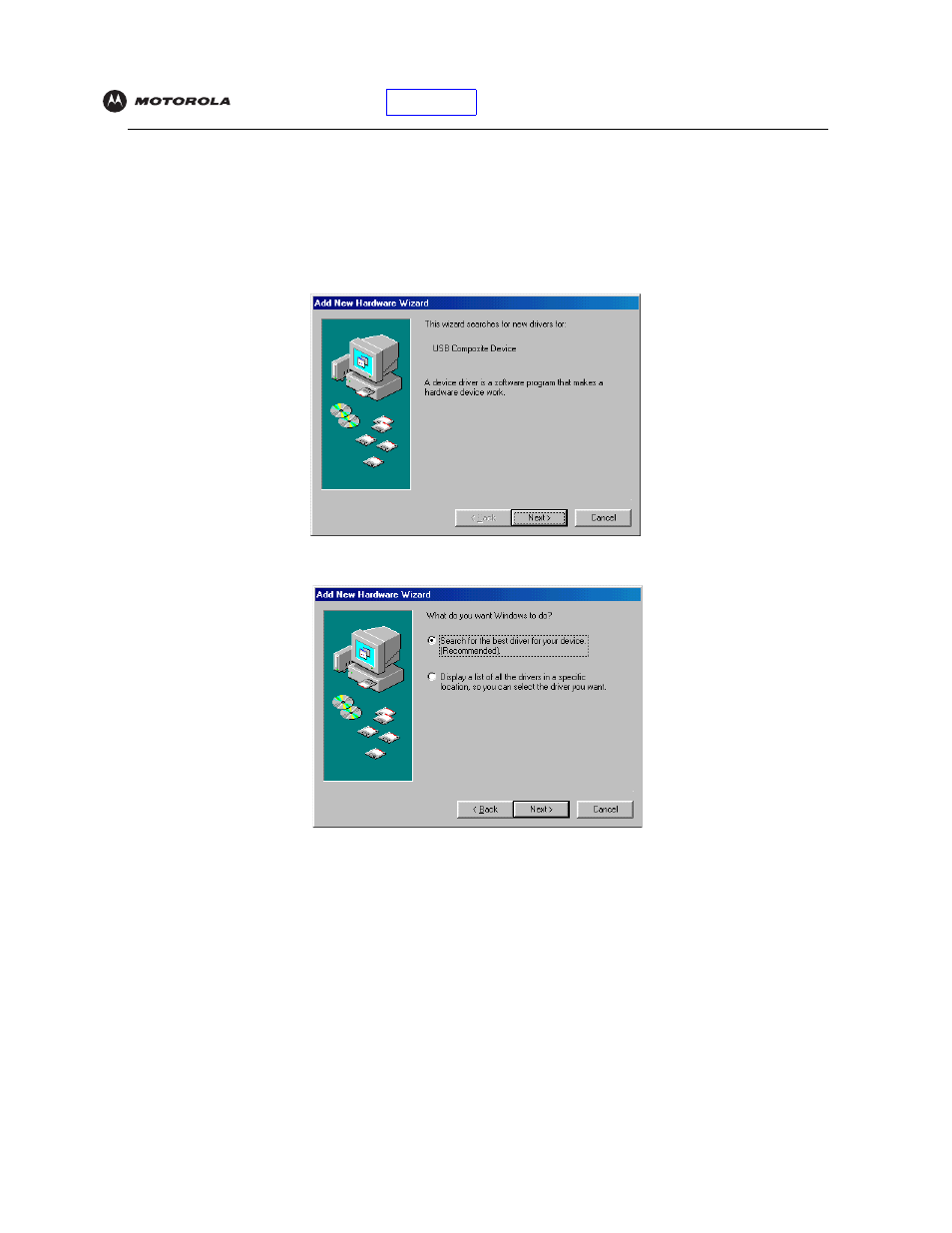 Motorola SBV5121 User Manual | Page 19 / 58