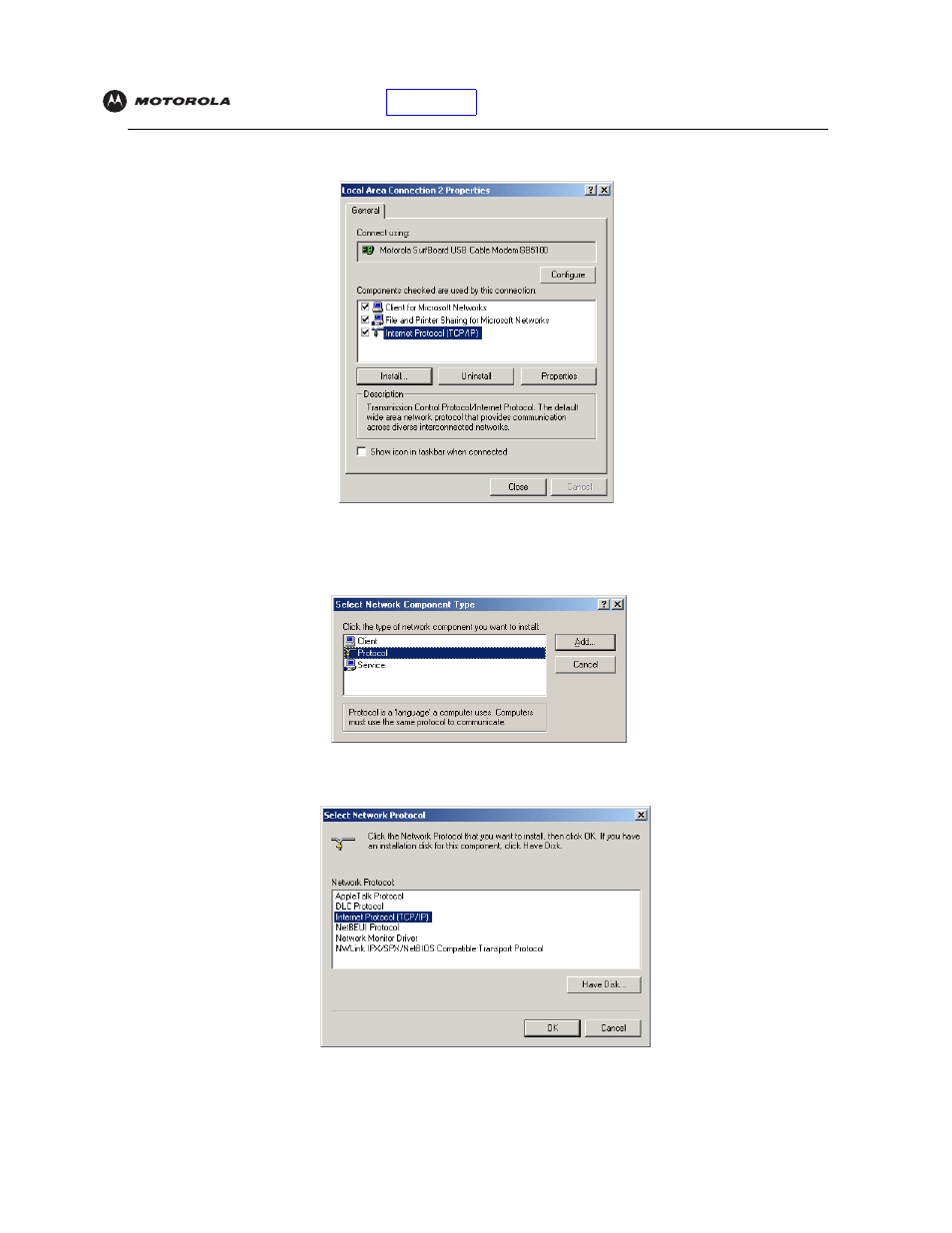 Motorola SBV5121 User Manual | Page 32 / 58