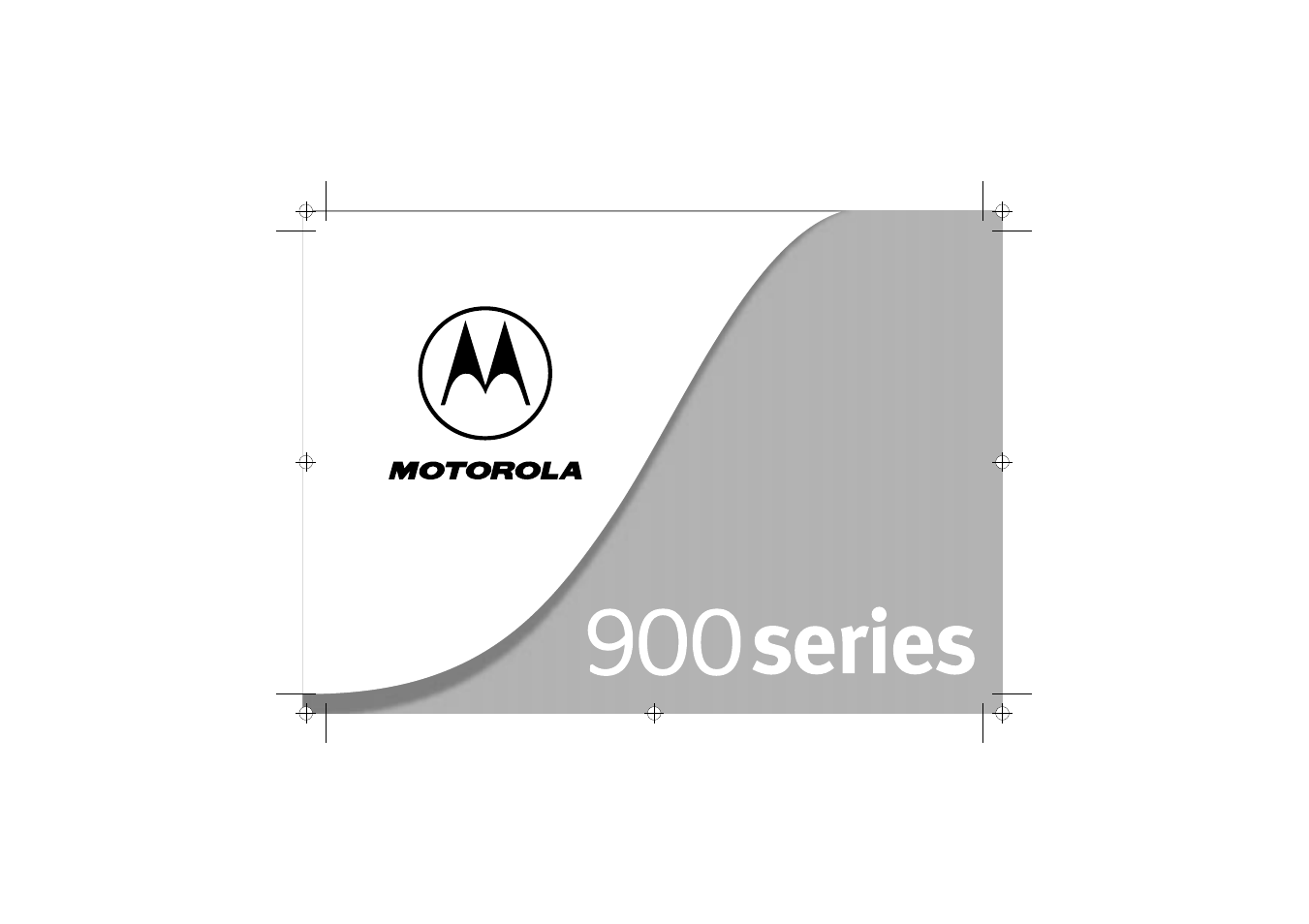 Motorola 900 series User Manual | 84 pages