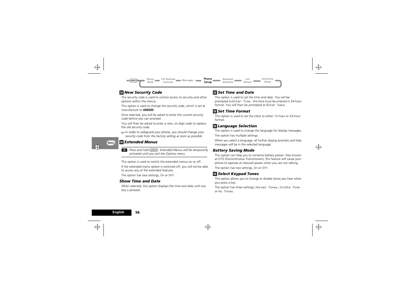 Motorola 900 series User Manual | Page 60 / 84