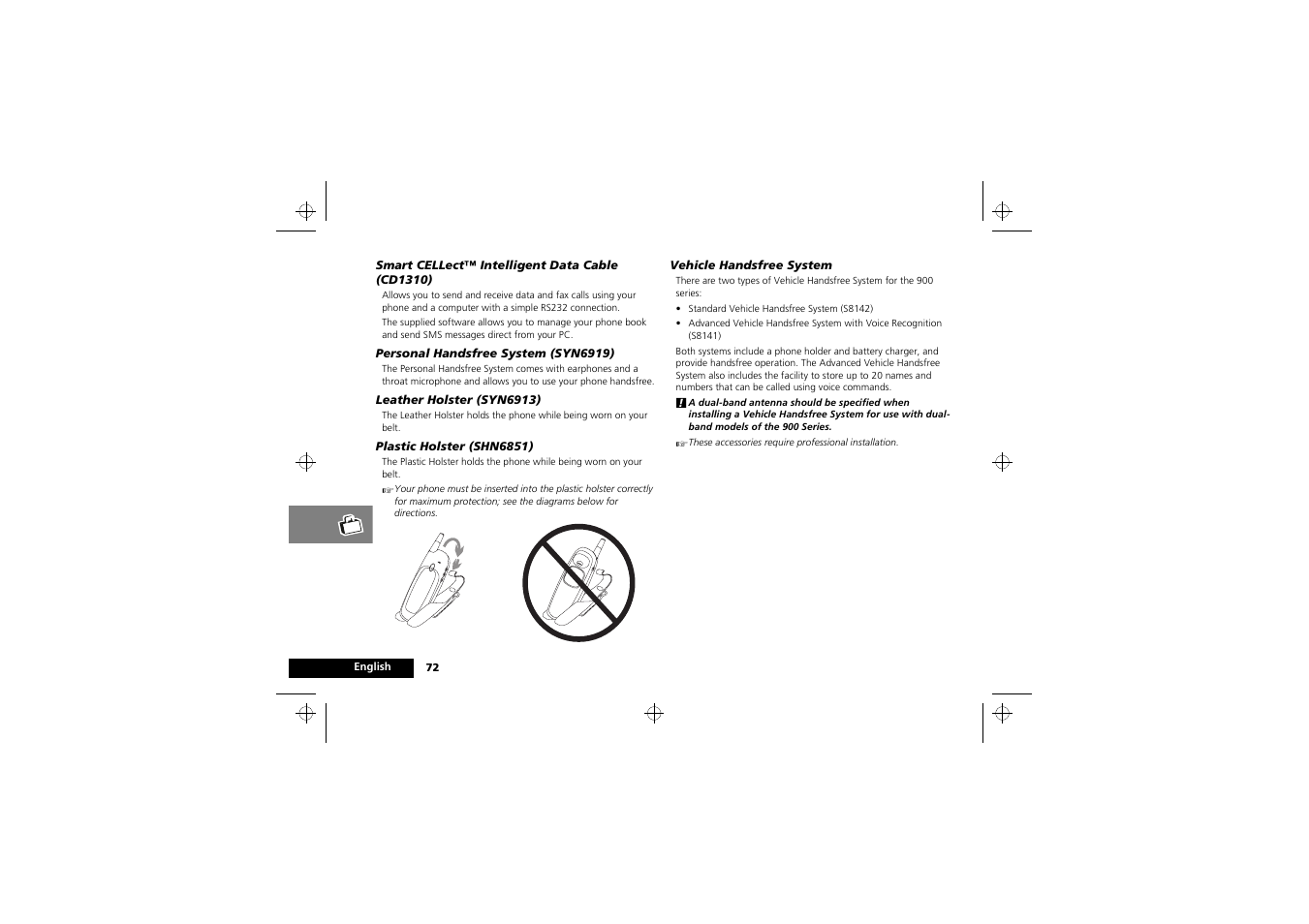 Motorola 900 series User Manual | Page 76 / 84