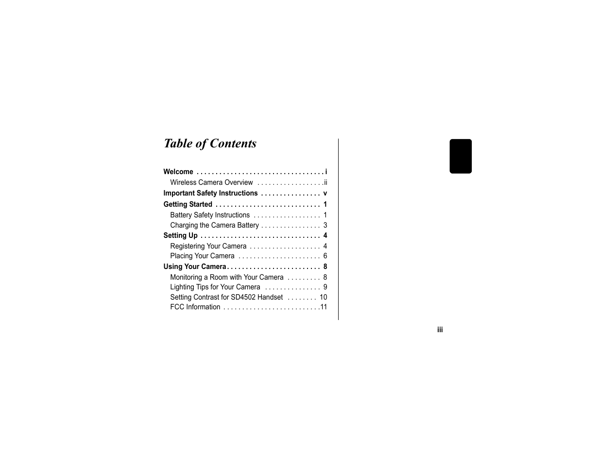 Motorola SD4504 User Manual | Page 5 / 36