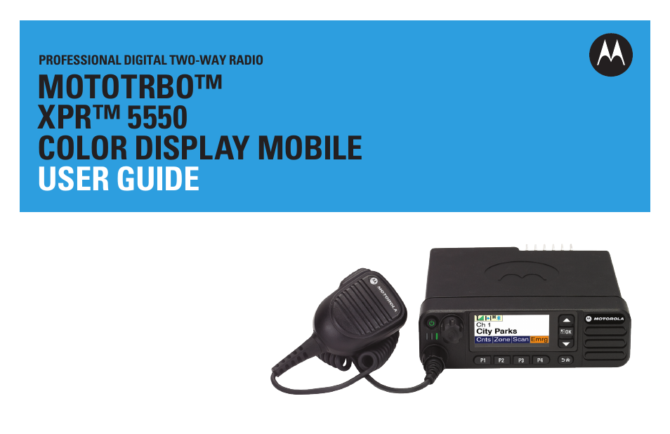 Motorola XPR 5550 User Manual | 118 pages