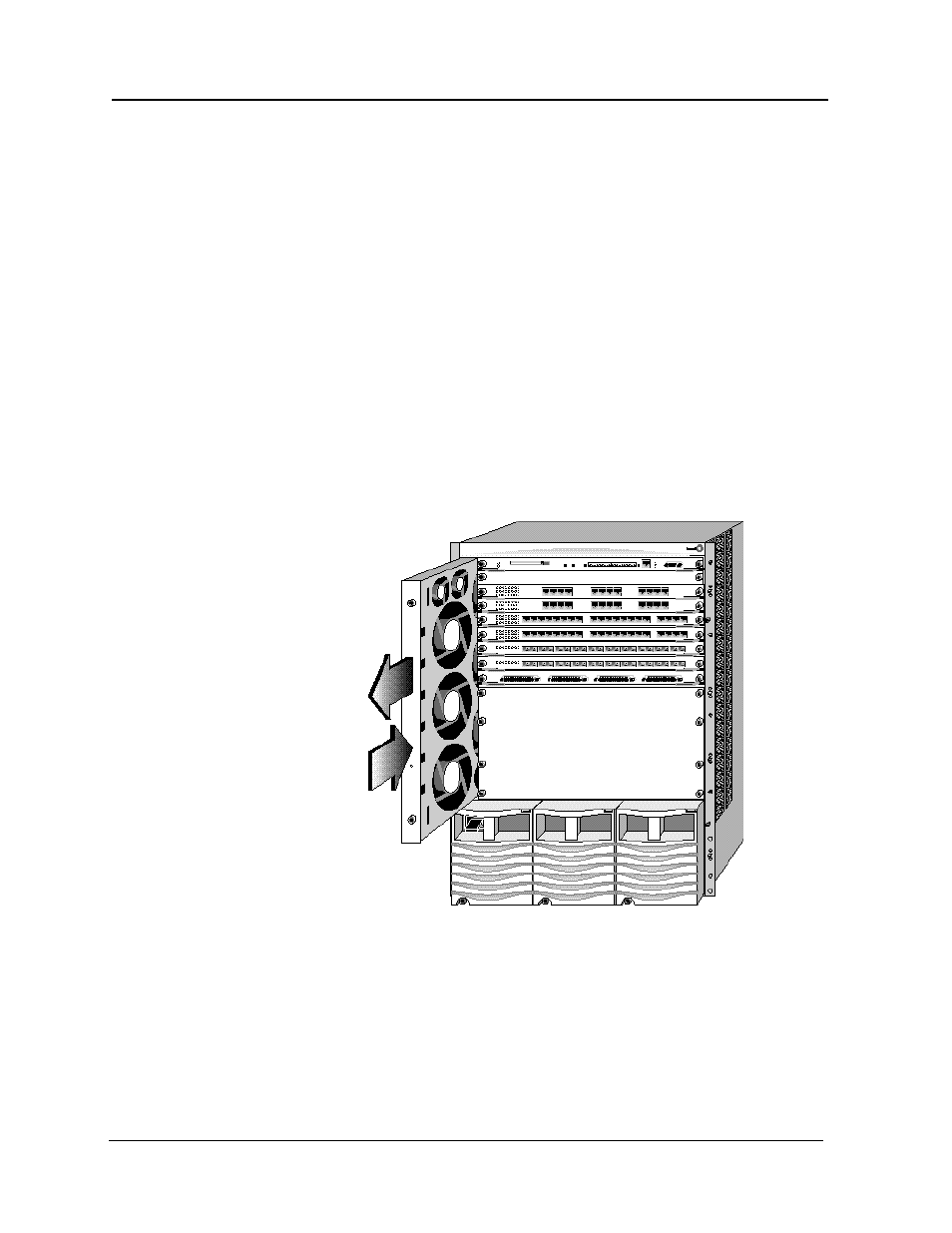 Replacing fan assemblies, Replacing fan assemblies - 19 | Motorola CAJUN P880 User Manual | Page 29 / 104