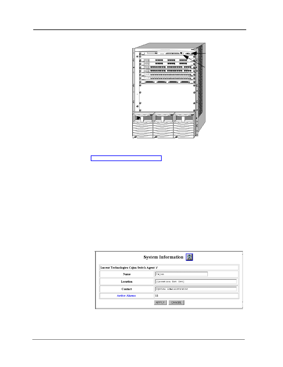 Configuring the switch using the web agent, Configuring the switch using the web agent - 7 | Motorola CAJUN P880 User Manual | Page 41 / 104