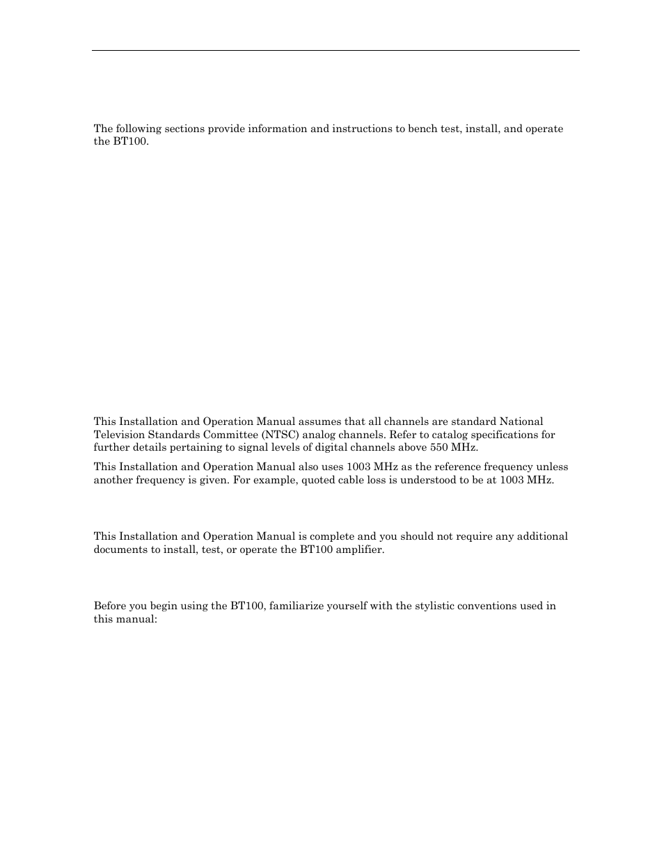 Using this manual, Related documentation, Document conventions | Motorola BT100 User Manual | Page 9 / 52