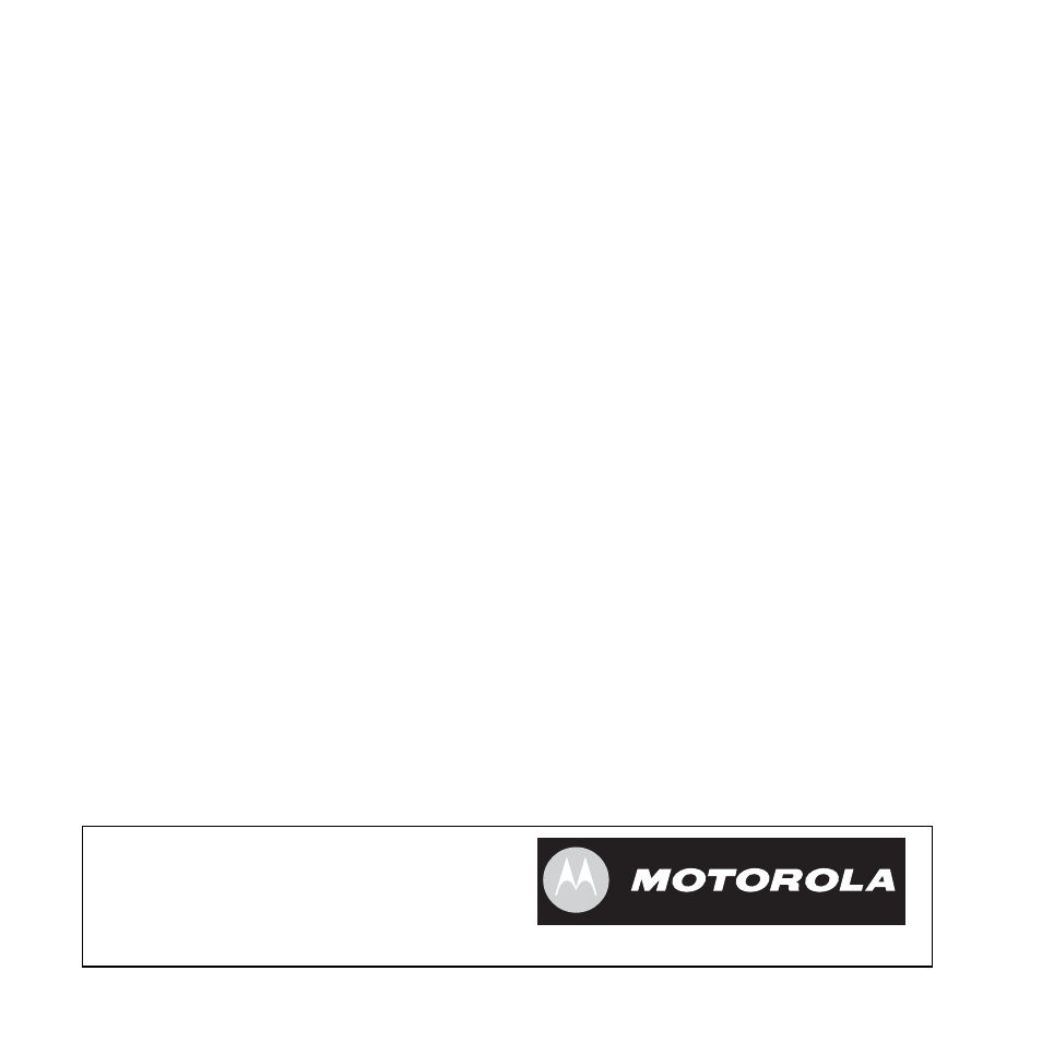 Warranty information | Motorola SBV5222 User Manual | Page 6 / 6