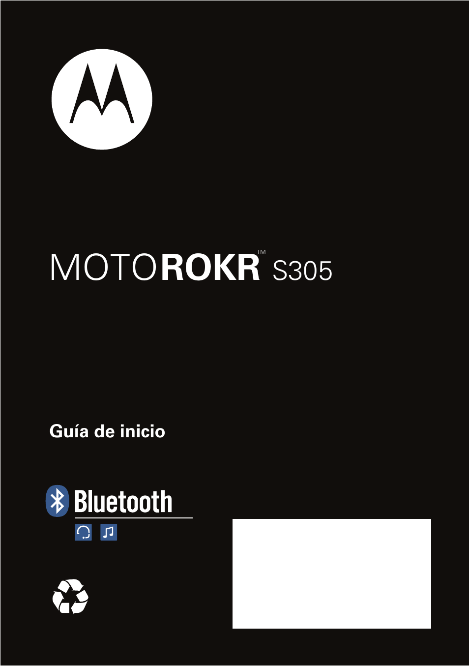 Moto rokr | Motorola MOTOROKR S305 User Manual | Page 25 / 50