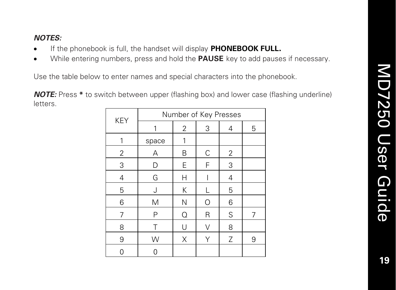Md7250 user guide | Motorola MD7250 User Manual | Page 31 / 46