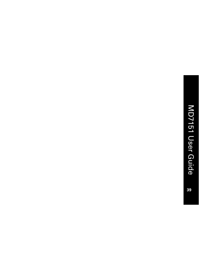 Md7151 user guide | Motorola MD7151 User Manual | Page 53 / 57