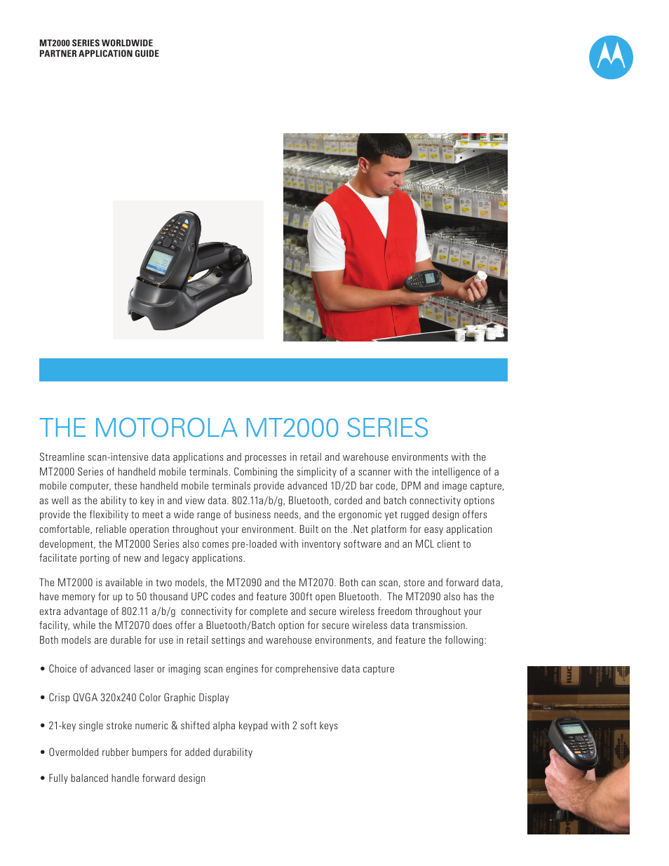 The motorola mt2000 series | Motorola MT2000 User Manual | Page 2 / 26