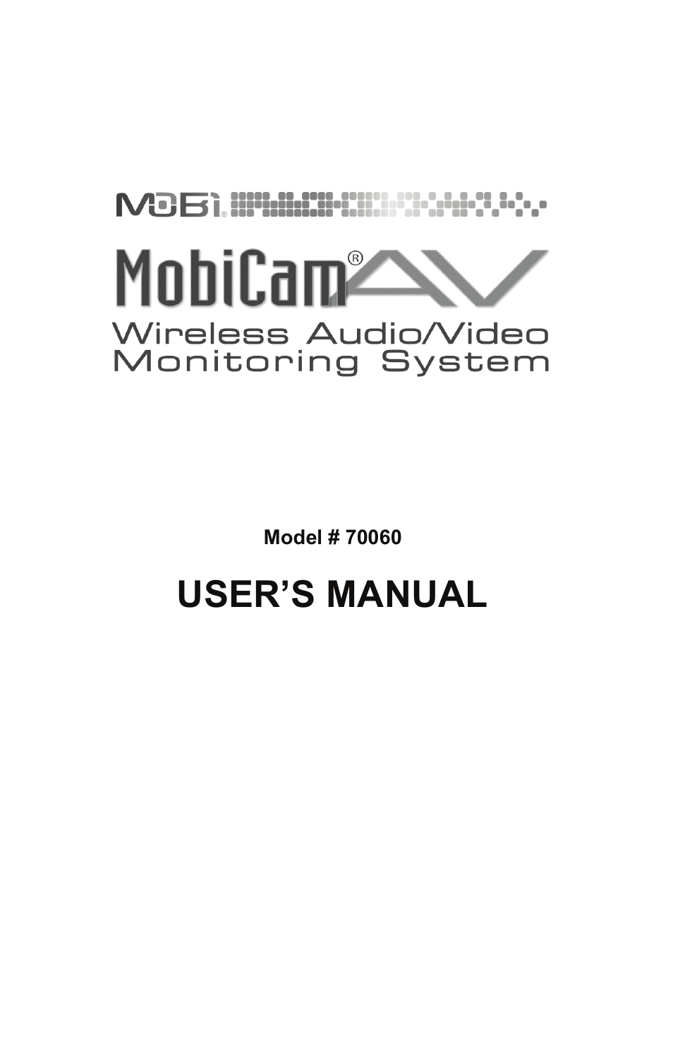 Mobi Technologies 70060 User Manual | 14 pages