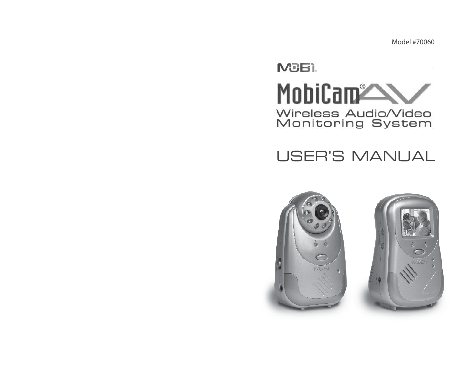 Mobi Technologies MOBICAM 70060 User Manual | 8 pages