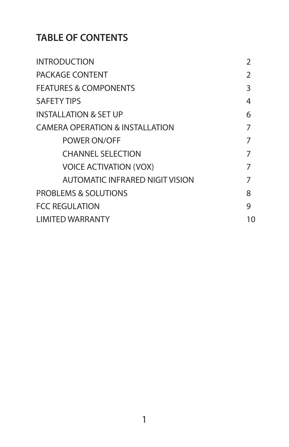 Mobi Technologies 70061 User Manual | Page 2 / 11