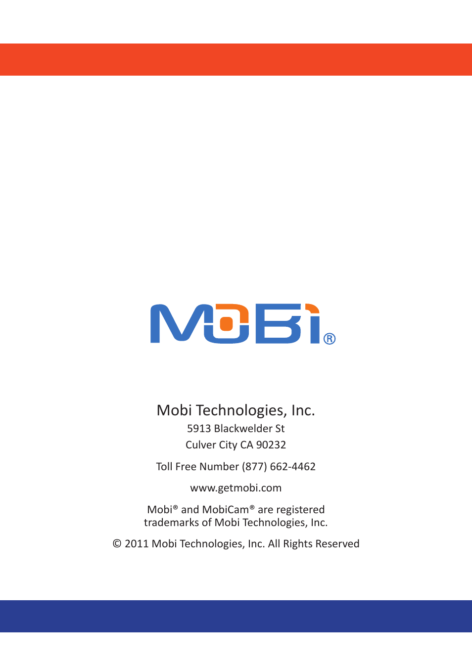 Mobi technologies, inc | Mobi Technologies DXR User Manual | Page 24 / 24