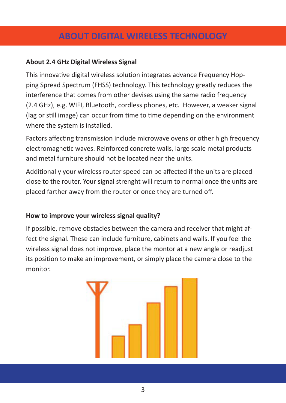 About digital wireless technology | Mobi Technologies DXR User Manual | Page 7 / 24